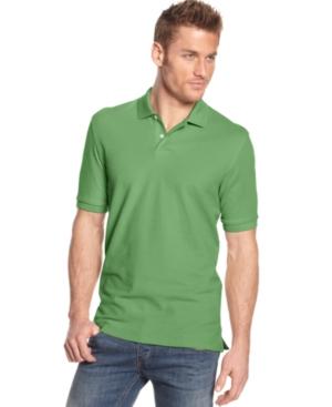 Club Room Big And Tall Shirt, Solid Estate Performance Polo
