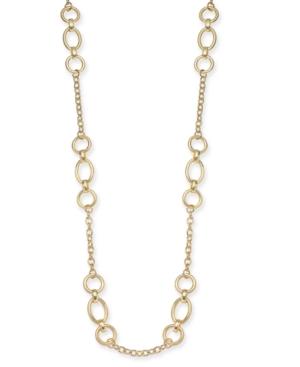 Alfani Large Link Station Necklace, 40 + 2 Extender, Created For Macy's