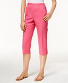 Alfred Dunner Pull-on Cropped Pants