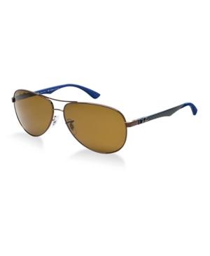 Ray-ban Sunglasses, Rb8313 61 Carbon Fibre