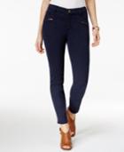 Style & Co Zippered-pocket Skinny Pants, Only At Macy's