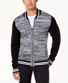 American Rag Men's Full-zip Varsity Sweater Jacket, Created For Macy's