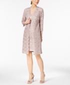 Alex Evenings Sequined Lace Dress & Duster Jacket