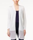 Alfani Petite Illusion Duster Cardigan, Only At Macy's
