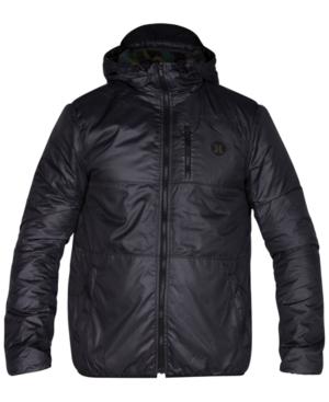 Hurley Men's Recruit Full-zip Puffer Jacket