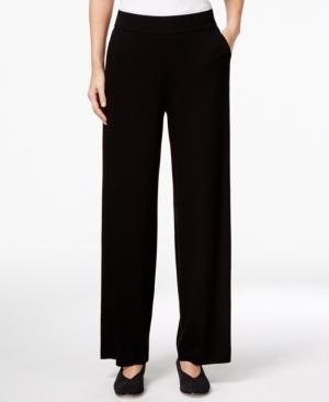 Eileen Fisher Knit Wide-leg Pants