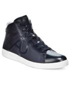 Armani Jeans Men's Hightop Sneakers Men's Shoes