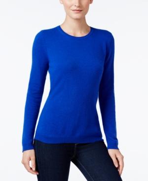 Charter Club Cashmere Crew-neck Sweater, Only At Macy's, 8 Colors Available