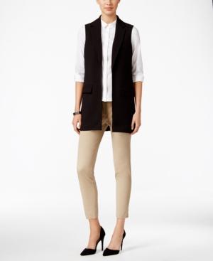 Charter Club Open-front Vest, Only At Macy's
