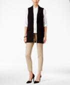 Charter Club Open-front Vest, Only At Macy's