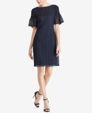 American Living Scalloped Lace Dress