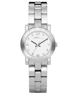 Marc By Marc Jacobs Watch, Women's Mini Amy Stainless Steel Bracelet 26mm Mbm3055