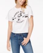 Modern Lux Juniors' Minnie Mouse Varsity Graphic T-shirt