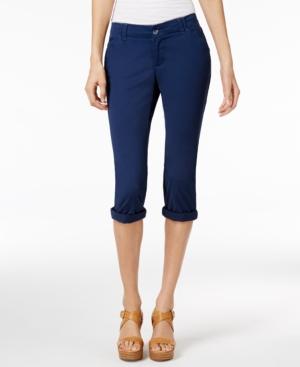 Lee Platinum Petite Chino Cropped Pants, A Macy's Exclusive