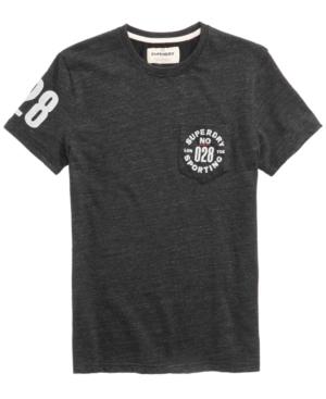 Superdry Men's 028 Sporting Logo-print Pocket T-shirt