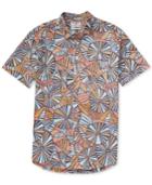 Billabong Men's Vacay Geo-print Cotton Shirt