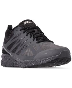 Fila Men's Memory Speedstride Tr Trail Running Sneakers From Finish Line