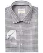 Con. Struct Men's Slim-fit Grid-print Dress Shirt