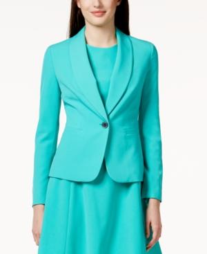 Nine West One-button Shawl-collar Jacket