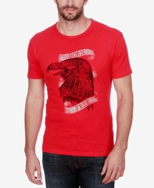 Lucky Brand Men's Born Free Graphic-print Cotton T-shirt