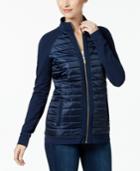 Charter Club Quilted Zip-front Jacket, Created For Macy's