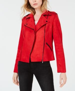 Kut From The Kloth Haddie Faux-suede Moto Jacket