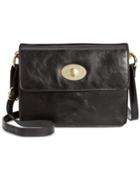 Giani Bernini Glazed Turn-lock Crossbody, Created For Macy's