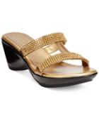 Callisto Ilana Embellished Slide Sandals