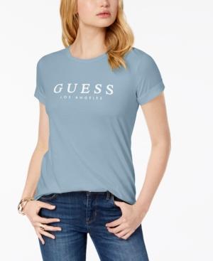 Guess Graphic Cuffed-sleeve T-shirt