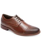 Rockport Men's Style Purpose Blucher Cap-toe Oxfords Men's Shoes