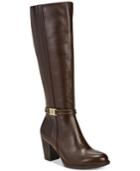 Giani Bernini Raiven Wide-calf Dress Boots, Created For Macy's Women's Shoes