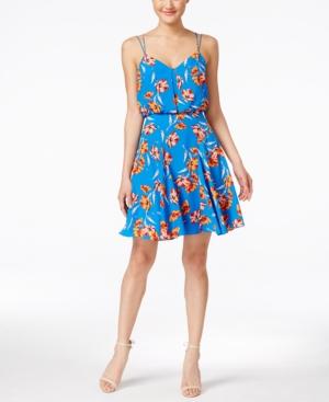 Cece By Cynthia Steffe Floral-print A-line Dress