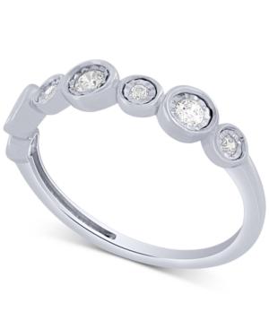 Diamond Fashion Band (1/5 Ct. T.w.) In 10k White Gold