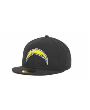 New Era San Diego Chargers Nfl Black Team 59fifty Cap