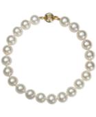 Belle De Mer Cultured Freshwater Pearl Bracelet (7-1/2mm) In 14k Gold