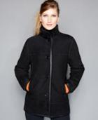 The Fur Vault Shearling Stand-collar Jacket