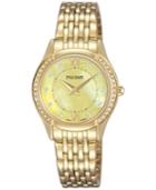 Pulsar Women's Gold-tone Stainless Steel Bracelet Watch 28mm Pm2236