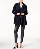 Bar Iii Draped Printed Cardigan