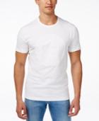 Hugo Boss Green Men's Crew-neck Embossed-logo T-shirt