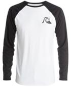 Quiksilver Bubble Block Graphic-print Logo Raglan-sleeve T-shirt