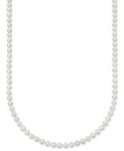 Belle De Mer A Cultured Freshwater Pearl Strand Necklace (7-1/2-8-1/2mm) In 14k Gold