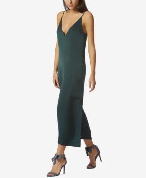 Avec Les Filles Relaxed Lace-back Cropped Jumpsuit