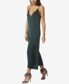 Avec Les Filles Relaxed Lace-back Cropped Jumpsuit