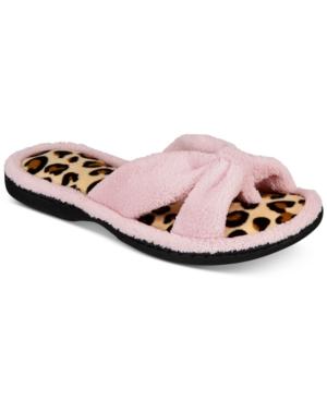 Gold Toe Women's Solid & Leopard-print Slides
