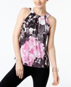 Inc International Concepts Floral-print Halter Top, Created For Macy's