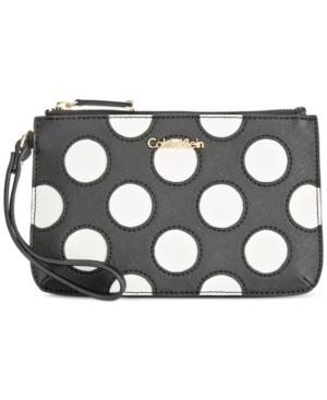 Calvin Klein Polka Dot Wristlet