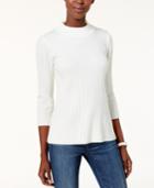 Tommy Hilfiger Mock-neck Sweater, Created For Macy's