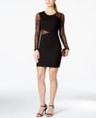 Guess Illusion Lace Bodycon Dress