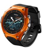 Casio Unisex Outdoor Black Resin Strap Smartwatch 62x56mm Wsd-f10rg