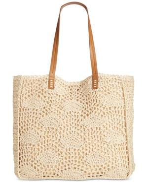 Straw Studios Lace Tote